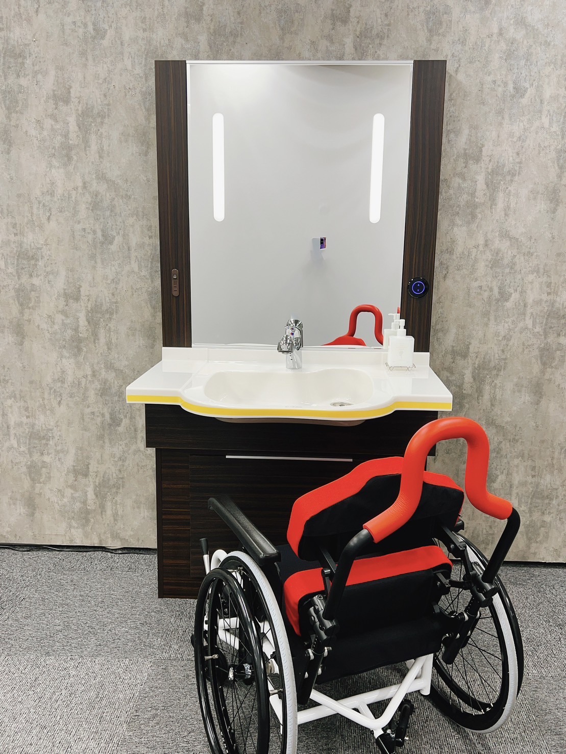 車椅子対応キッチン