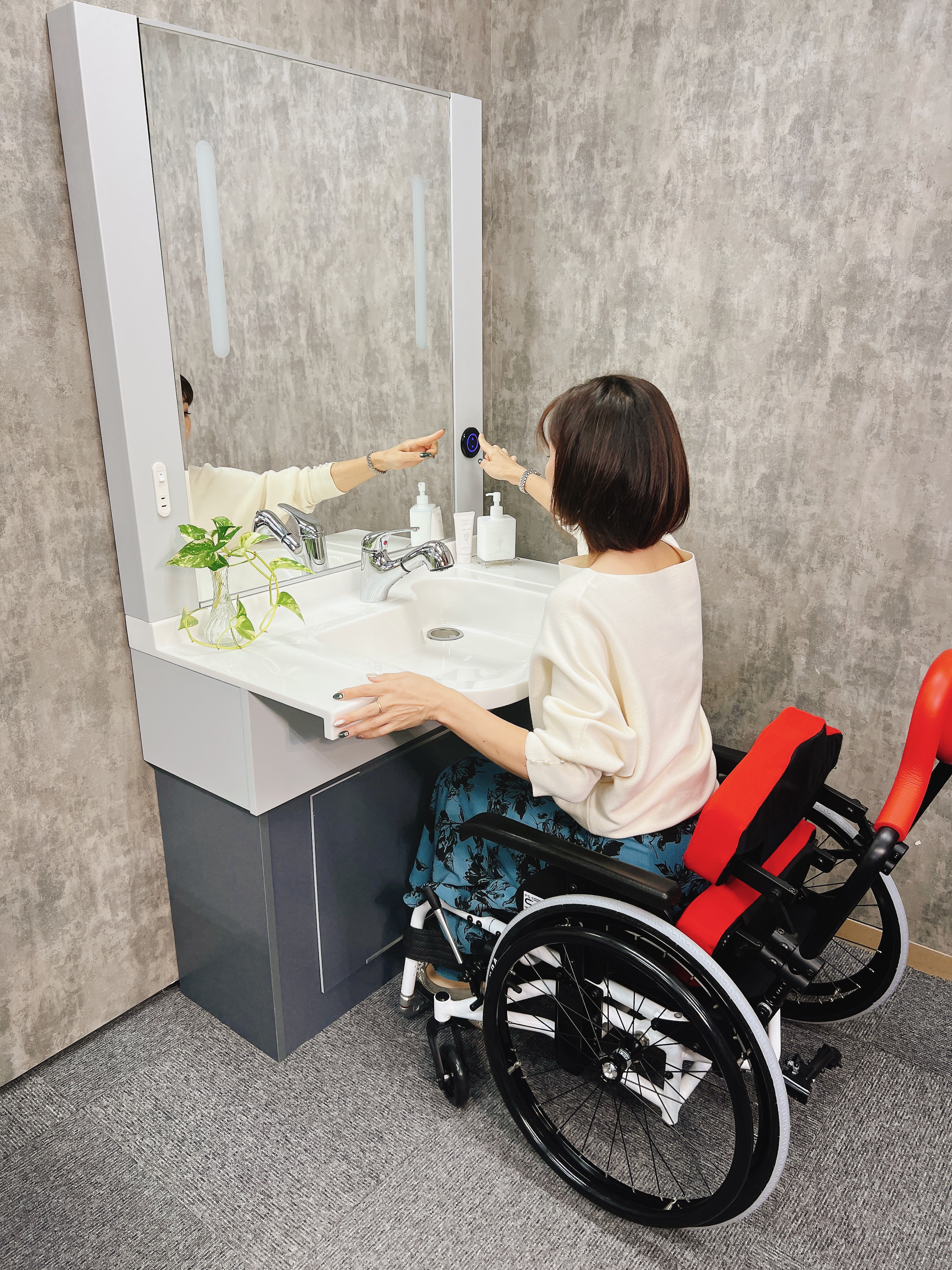 車椅子対応キッチン